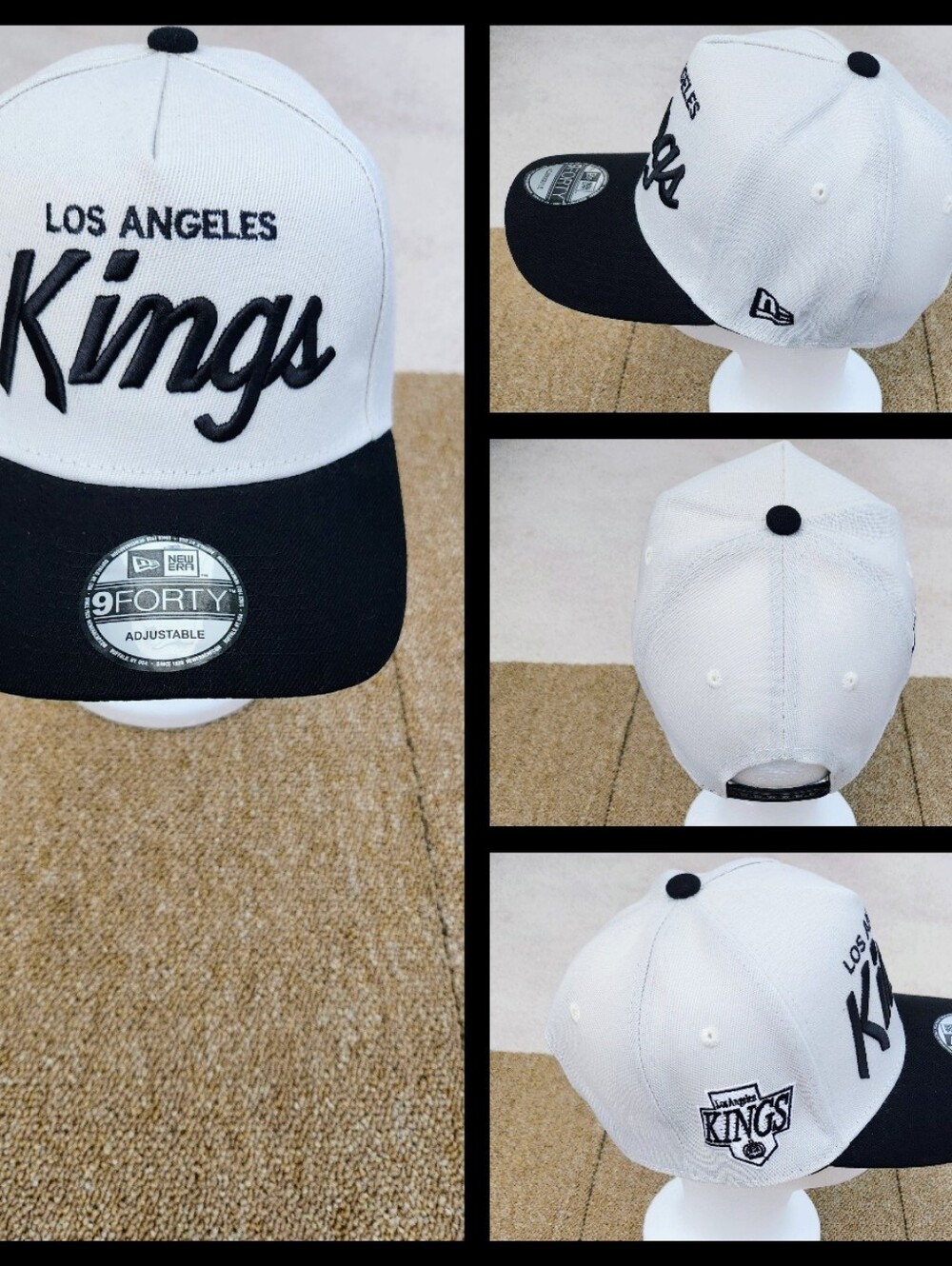 LOS ANGELES KINGS NHL HOCKEY SNAPBACK HAT.